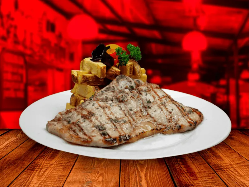 Chuleta de lomo de cerdo