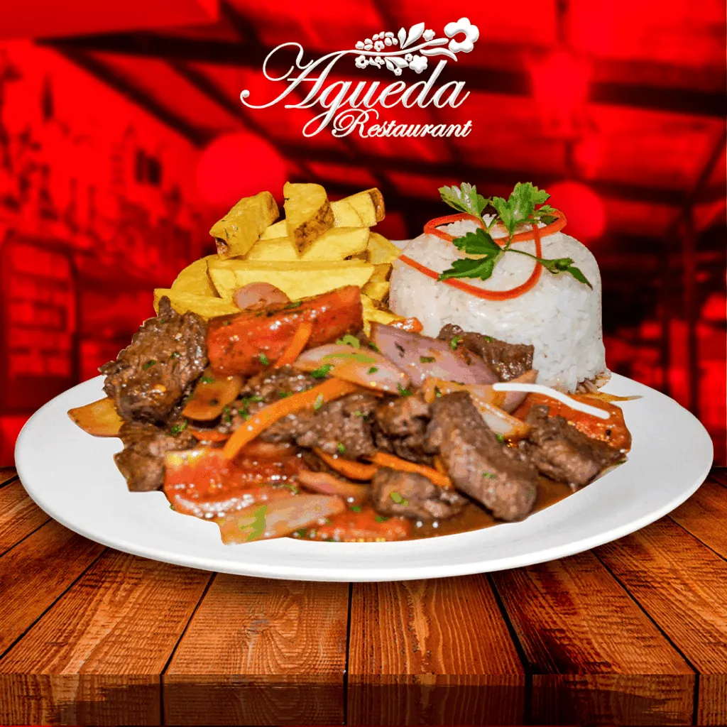 Lomo saltado clásico de Águeda