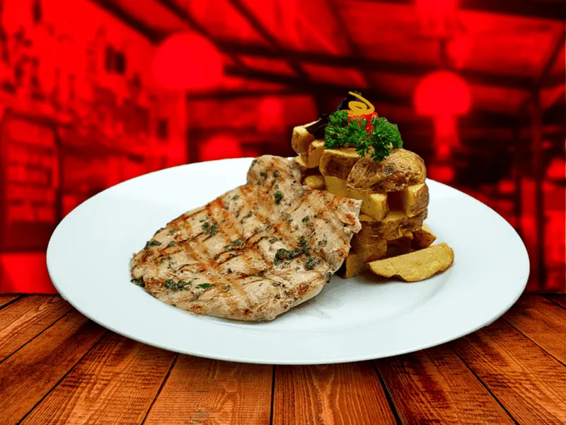 Pechuga de pollo a la parrilla