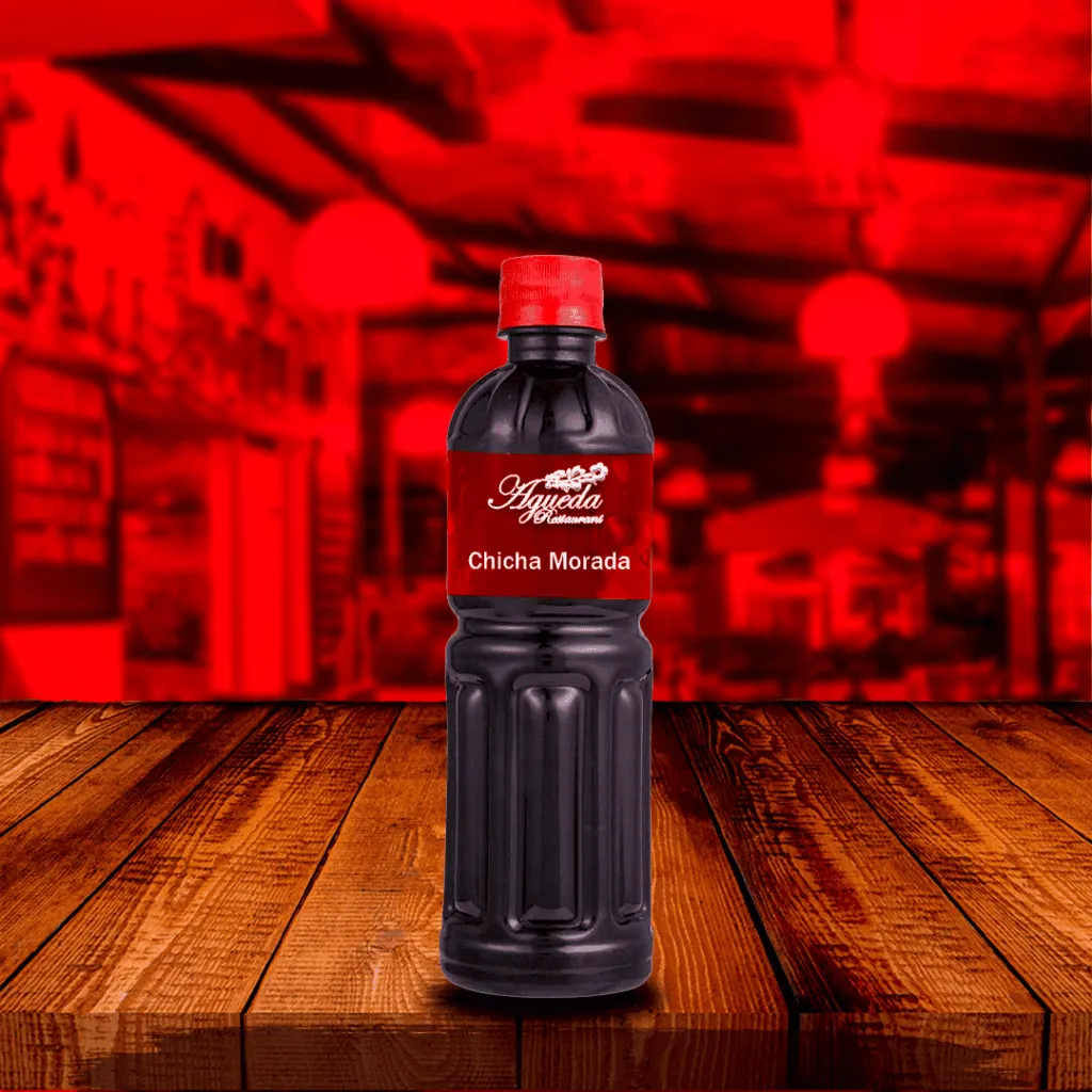 Chicha morada de la casa de Águeda