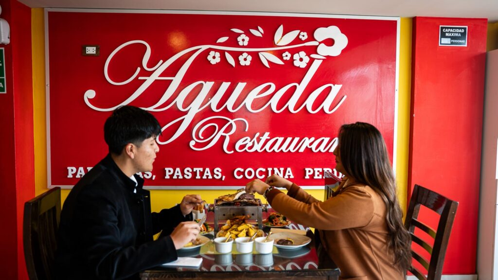 Salón de Águeda Restaurant en la sede Collasuyo, en Cusco