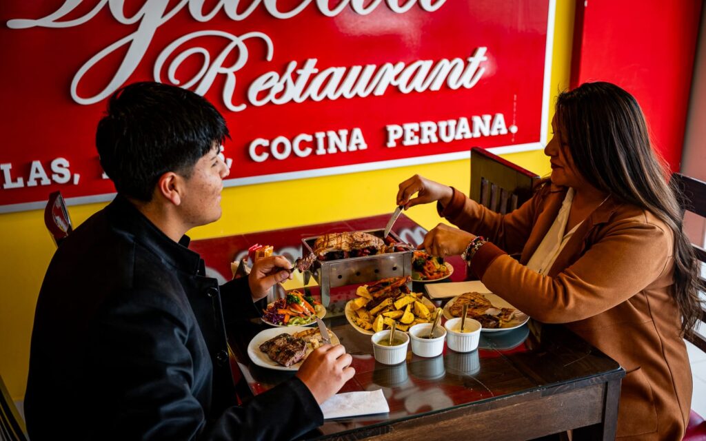 Parrilla para compartir en Águeda Collasuyo